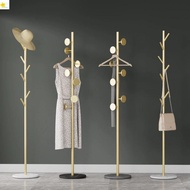 POLOSPORT Coat Rack, Floor Standing 7 Hooks Clothes Hanger, Corner Hall Tree Rack Tree Branch Shape 