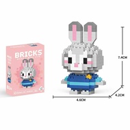 Nano Block Bricks Balok Susun Mainan Edukasi DIY Mini Disney Series Linabelle Stellalou Gellatoni Do