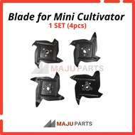 HARZ OGAWA Mini Tiller Machine Accessories Rotary Blade (1 SET)
