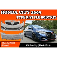 HONDA CITY 2009 2012 TYPE R DESIGN A BODYKIT CITY TMO FRONT BUMPER DEPAN CITY GM2 REAR BUMPER BELAKA