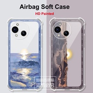 For Sharp Aquos R10 Phone Case For Sharp Aquos R9 R8 Transparent TPU Anti-fall Silicone Soft Cover F