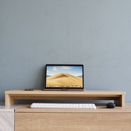 Inhome Furniture ชั้นวางทีวี โต๊ะวางทีวี ชั้นวางจอคอม แท่นวางจอคอม W80xD34xH10ซม รุ่น ss-8050