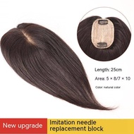 Straight Silk Base Hair Topper Remy Human Hair Pieces for Women Natural Color Toupee Hair Women 100%