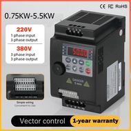 220V TO 220V Economical VFD Variable Frequency Drive Converter Inverter 0.75KW/1.5KW/2.2KW 1HP/3HP M