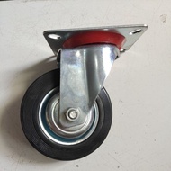 4" live rubber wheels 4" Caster wheel/s live 4" trolley wheel/s