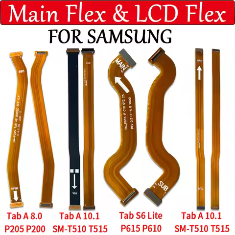 Main FPC LCD Display Connect Mainboard Flex Cable Ribbon For Samsung Tab A 8.0 P205 P200 Tab A10.1 T