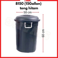 15 Gallon tong sampah hitam tebal