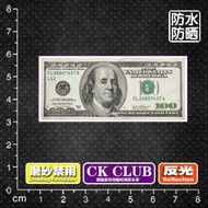 Cartoon Cartoon American Currency Dollar Suitcase Computer Notebook Refrigerator Electric Car Reflec