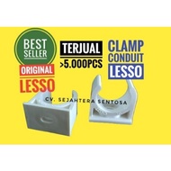 LESSO 32mm Conduit Clamp 1 Electric Pipe Clamp Conduit Pipe Clamp