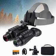 4K Night Vision Binoculars, 8X Zoom, Infrared 3D, Diopter Adjustment, 32G Card Included