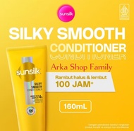 SUNSILK Conditioner Kondisioner Silky Soft Smooth 160ml Halus Lembut