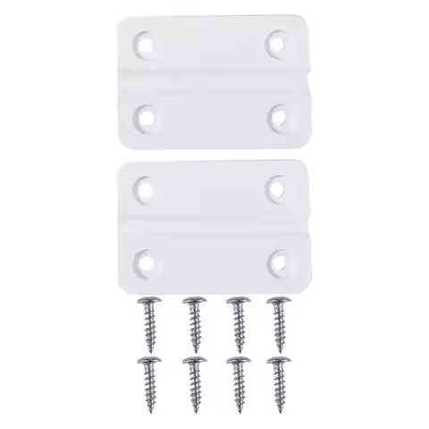 2pcs Replacement Hinges For Igloo Cooler Box White Plastic Hinges With Screws Kit Wooden Box Gifts B