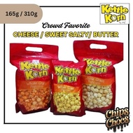 Kettle Korn Popcorn Large/Jumbo- Cheese, Butter, Sweet and Salty Non-GMO/Gluten Free Cheese Popcorn