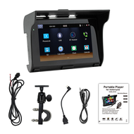 5 Inch Portable Motorcycle Capacitive Display for Wireless Carplay Android Auto IP65 Motorcycle Scre