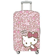 LOQI 行李箱外套│Hello Kitty 豹紋M號