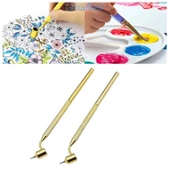 Mon 2Pcs Detailing Line Fluid Writer Paint Applicator Pen Slanting Precisions Ruling Pen for Drawing