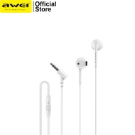 Awei PC-7 Wired Earphones 3.5mm Jack Earbuds Headphone In-Ear with Mic Super Bass Earphone Noise Isolation Headphones