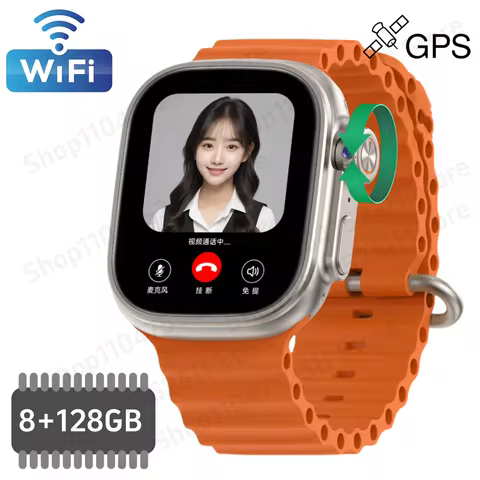 4G Smartwatch S9 S10 Ultra Smart Watch With Rotary Camera GPS WIFI Sim Card Slot 128GB Storage ROM F