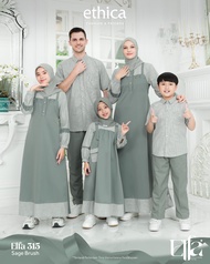 Ethica Sarimbit Keluarga Elfa 315 Sage Brush Sarimbit Keluarga Terbaru 2025