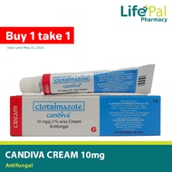 Clotrimazole Candiva Antifungal Cream 5g