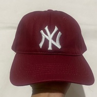 MLB NY Yankees Maroon Baseball Cap