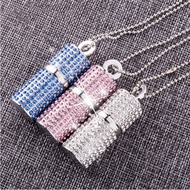 Usb Flash Drive 8G 16G Pendrive 32GB 64GB 128GB U Disk U Disk U Disk U Disk Memory Diamond Necklace