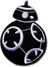 NeatPatch ฺฺBB-8 BB8 Patch Embroidered Iron on Logo Boba Fett Mandalorian Aemor Bounty Hunter Jedi O