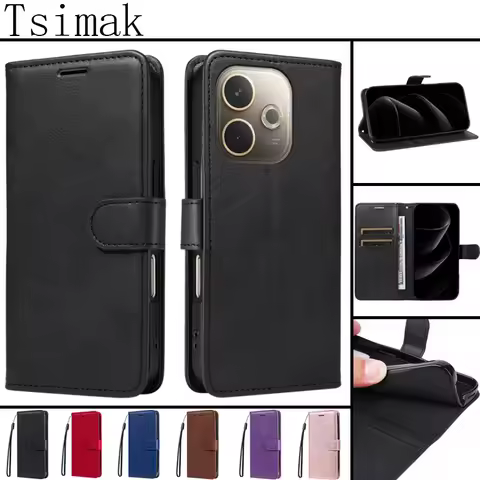 Fundas For OPPO A40 A40m A 40 Case Solid Color Flip Wallet Leather Coque for Oppo A60 A80 A3X A5X A3