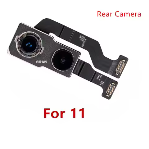 Full Original No Repaired Back Rear Main Camera Flex For iPhone 11 11 Pro 11Pro Max