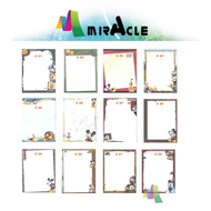 A4 Fancy Card Paper (C) / Kertas Folio Binding Cover 10s /pkt (Ready Stock) ~CARTOON Series 2