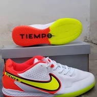 Futsal Kasut Bola Sepak Nike Tiempo Legend 7 Academy Black Light Crimson IC Indoor Football Shoes Men's Boots Soccer Cleats Free Shipping