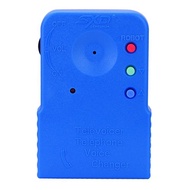 Handheld Voice Changer Televoicer-Telephone Voice Changer Man Change to Woman or Child Blue SXD-206A