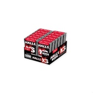 HALLS XS SUGAR FREE MINT 12 pcs x 12.6g - Watermelon / Blueberry / Lime / Mentho-Lyptus
