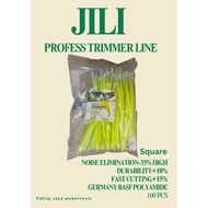 JILI professional trimmer line NOISE ELIMINATION-35% HIGH DURABILITY +10% FAST CUTTING + 15% GERMANY
