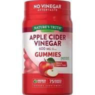 Nature's Truth Apple Cider Vinegar แอปเปิ้ลไซเดอร์ จากแอปเปิ้ลธรรมชาติ ขนาด 600 มก. 75 ชิ้น