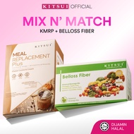 KITSUI [Mix n’ Match] KMRP Meal Replacement Plus 15's x 30g + KITSUI Belloss Fiber 15'sx15g