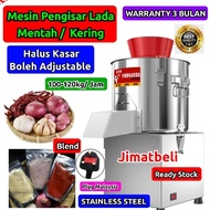 80-100kg/Jam Blender Cili Sambal,Pengisar Cili Bo & Bawang,Kisar Daging,Mesin Cutter,Grinder Stainle