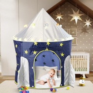 Bebamour Portable Foldable Children Kids Play Tent Baby Pop Up House Playhouse Baby Play Tent Play House Castle