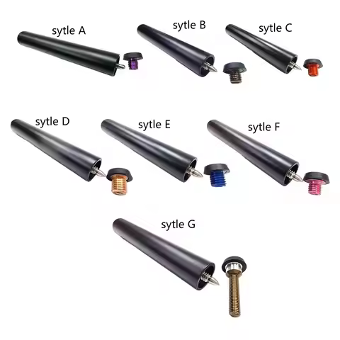 Pool Cue Extender Billiard Snooker Cue Extension Aluminum Alloy Billiard Holder Billiards Cue Extens