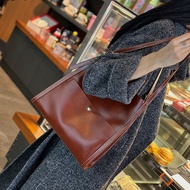 Tote Bag Female Large Capacity 2025 Spring Summer New Style Commuter Genuine Leather Female Bag Buck