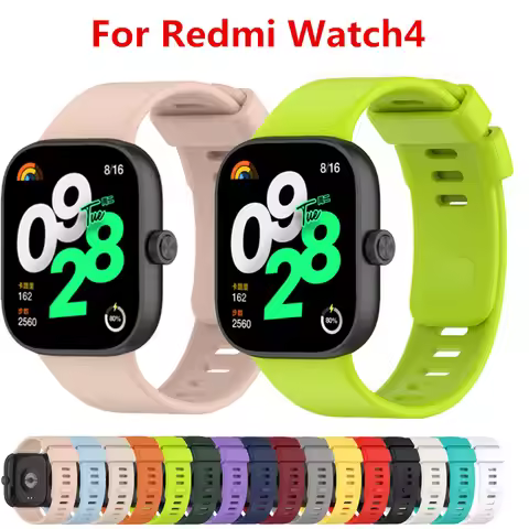 Original Silicone Strap For Redmi watch 4 SmartWatch WristBand For Redmi watch 4 Bracelet Band Watch