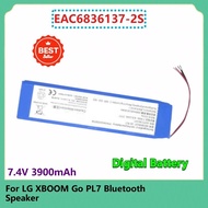 EAC6836137-2S Replacement Digital Battery 7.4V 3900mAh For LG XBOOM Go PL7 Bluetooth Speaker Batteri