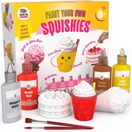 DOODLE HOG Food Squishies Kit | Squishy Maker Crafts for Girls Ages 8 | Paint Your Own Squishies Kit