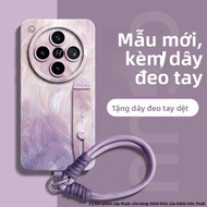 Ốp lưng GGUU cho OPPO Find X8 Pro/X7/X7 Ultra bằng silicon chống rơi có dây đeo và chân đế