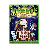 Human Body Activity Sticker Book with Stickers & Press Outs For Kids To Learn About The Human Body