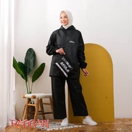 Jas Hujan Raincoat Pria Wanita Setelan Baju Celana Terbaik By Akula Anti Rembes