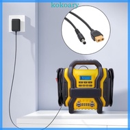 KOK DC5521 to XT60 Adapter Cable Male XT60 Connector To DC5525 5521 5 5mm Thick Durability for  Curr