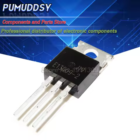 100PCS MJE13009 J13009-2 TO220 E13009-2 FJP13009H2TU E13009 TO-220 13009 FJP13009 new and