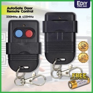 Direct Copy AutoGate Door Remote Control Chip SMC5326 5326 330MHz 433MHz Wireless Battery Auto Gate 