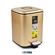 Informa Eko Neo Bin Regent Soft Close Trash Can - Gold Trash Can Disposal Container Cleaning Tools T